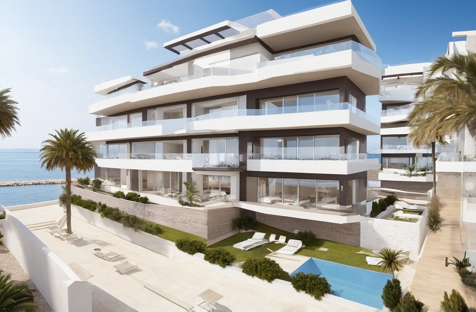 Apartamentos bien equipados en La Manga